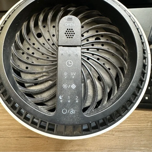 Aroeve White Air Purifier with Blue Light - Picture 3 of 5